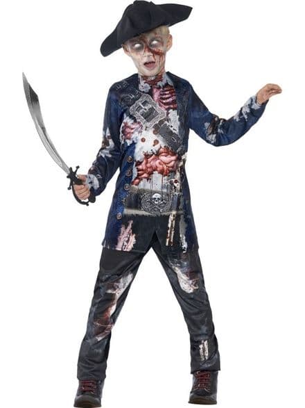 Childs Deluxe Jolly Rotten Pirate Costume