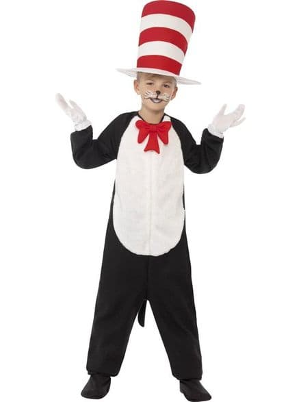Childs Dr. Seuss Cat In The Hat Costume