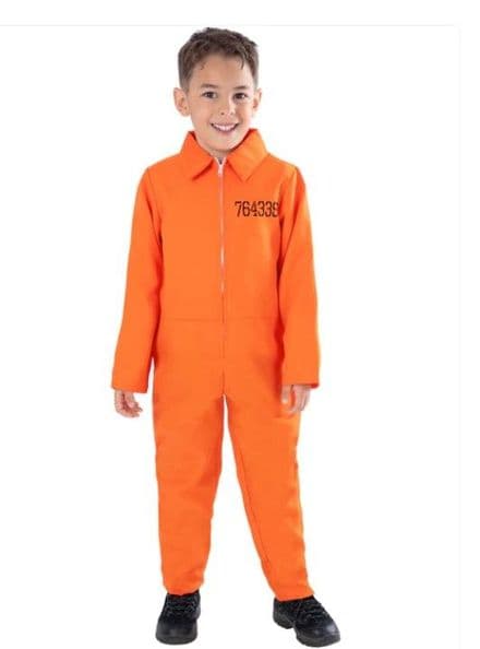 Childs Escaped Prisoner Costume