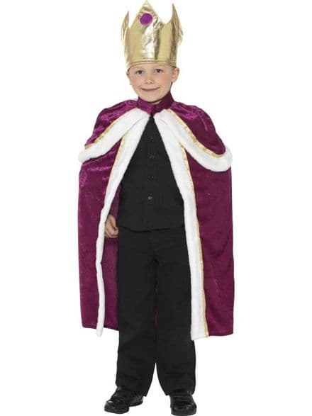 Childs Kiddy King Costume