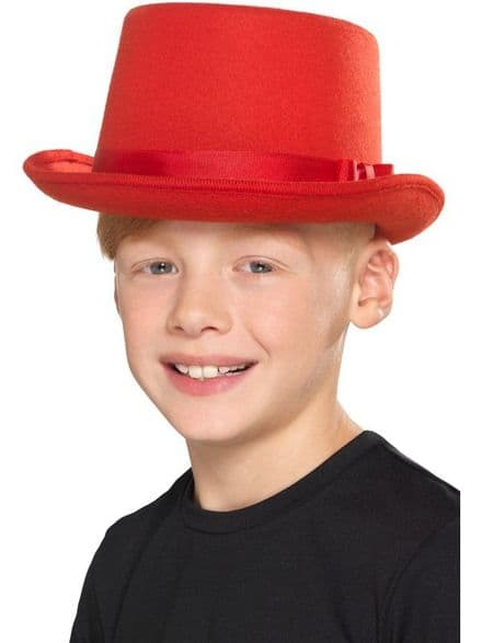 Childs Red Top Hat