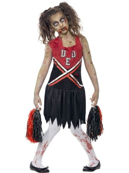 Childs Zombie Cheerleader Costume