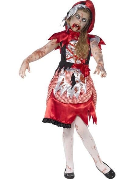Childs Zombie Miss Hood Costume