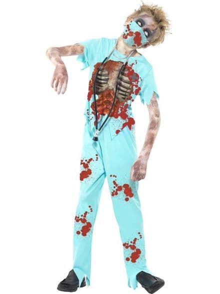 Childs Zombie Surgeon Costume