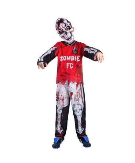 Childs Zombie United Footballer Costume