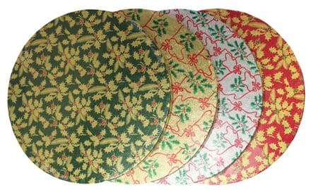 Christmas Cake Round Drum