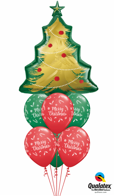 Christmas Tree Double Layer Bouquet
