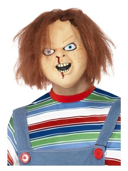 Chucky Mask With Attached Wig
