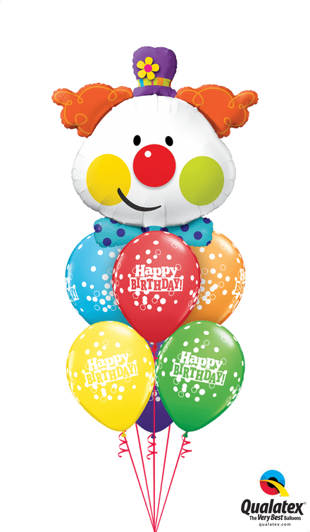 Clown Birthday Double Layer Bouquet