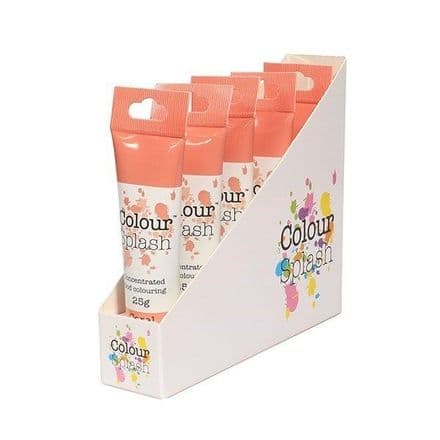 Colour Splash Coral Food Colour Gel