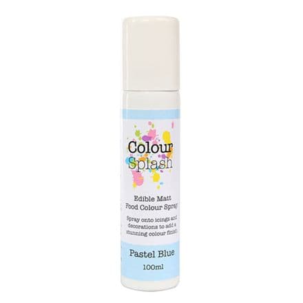 Colour Splash Matt Food Colour Spray in Pastel Blue