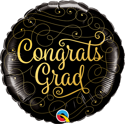 Congrats Grad Foil Helium Balloon