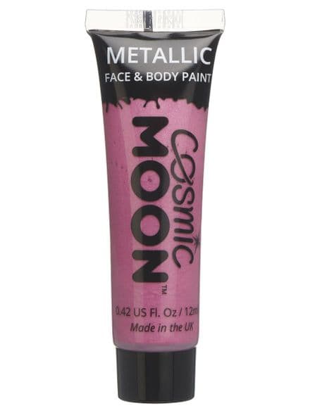 Cosmic Moon Metallic Body & Face Paint in Pink