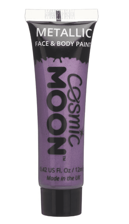 Cosmic Moon Metallic Body & Face Paint in Purple