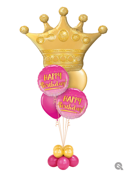 Crown Foil & Latex Premium Bouquet