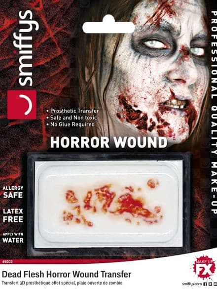 Dead Flesh Horror Wound Transfer