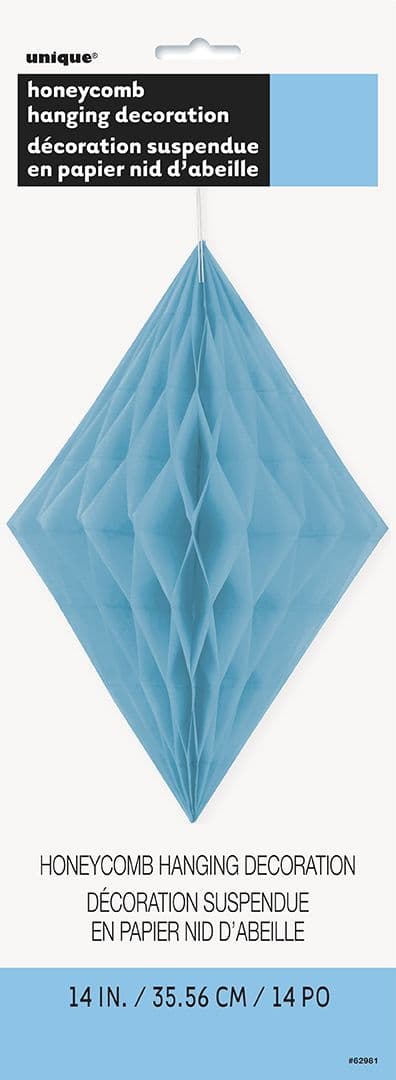 Diamond Decoration In Pale Blue