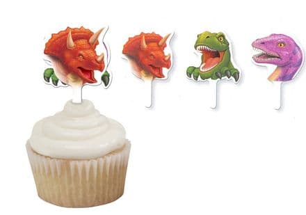 Dinosaur Cupcake Toppers