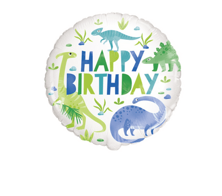 Dinosaur Helium Foil Balloon
