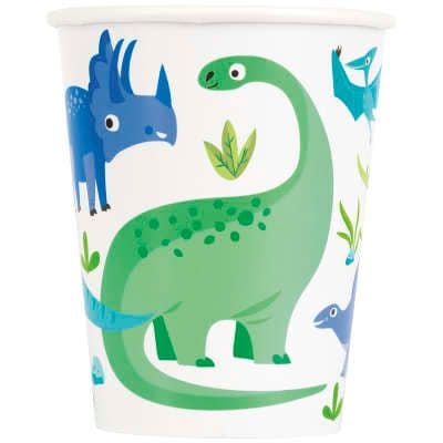 Dinosaur Paper Party Cups