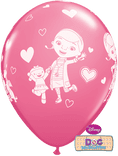 Disney Doc McStuffins Pink Balloons 6 Pack