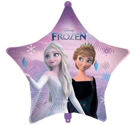 Disney Frozen II Star Foil Helium Balloon