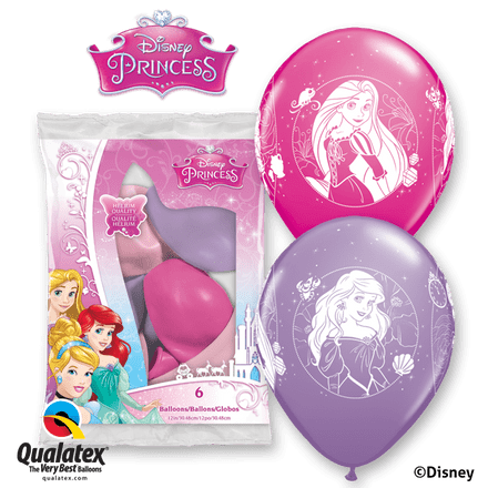 Disney Princess Cameo Balloons 6 Pack