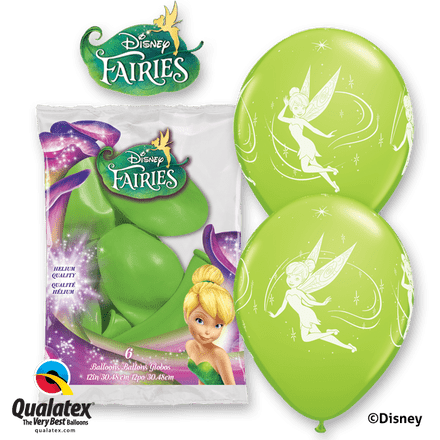 Disney Tinker Bell Balloons 6 Pack