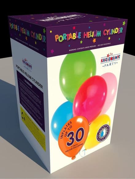 Disposable Helium Canister for 30 9" Balloons