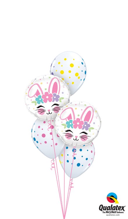 Easter Bunny Colourful Dots Classic Bouquet