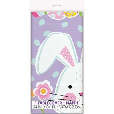 Easter Bunny Party Plastic Tablecover