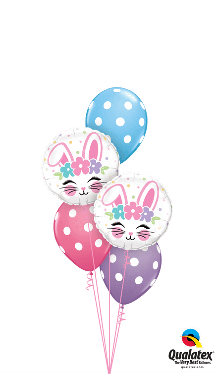 Easter Bunny Polka Dots Classic Bouquet