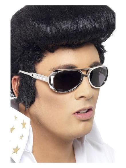 Elvis Presley Official Merchandise 1970's Silver Sunglasses