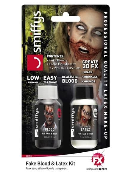 Fake Blood and Liquid Latex
