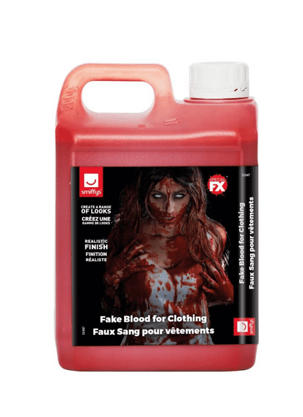 Fake Blood Bottle For Clothing 2ltr