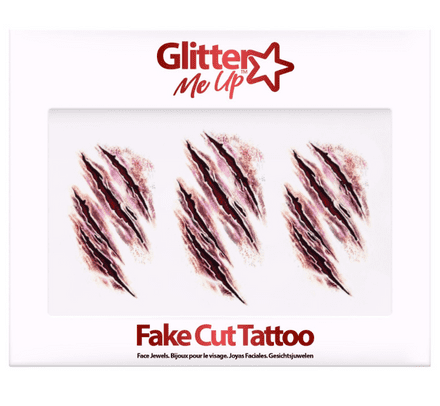 Fake Cut Tattoo Transfers