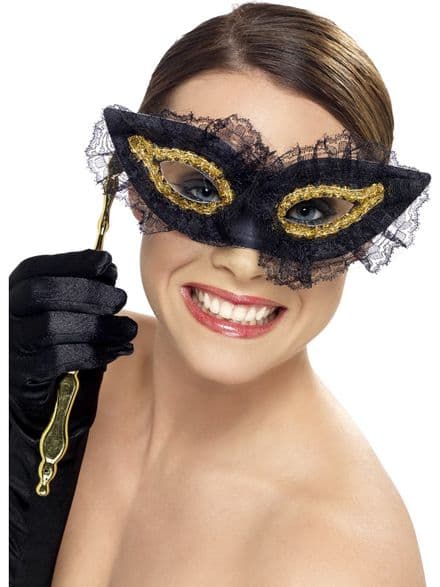 Fastidious Gold & Black Eye Mask