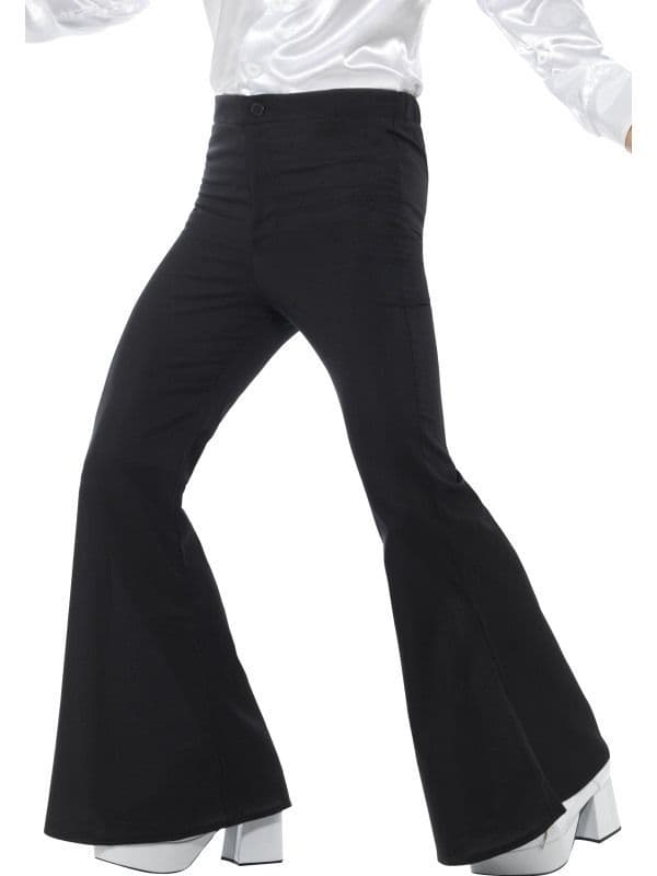 Flared Black Trousers