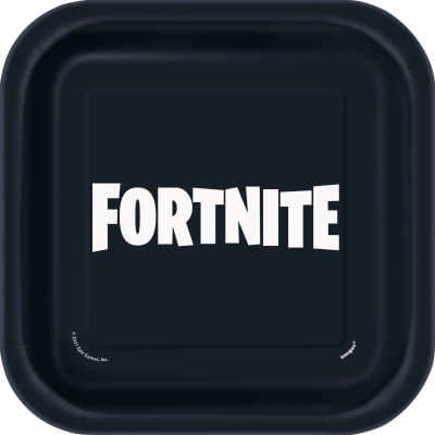 Fortnite Paper Party Plates 18cm