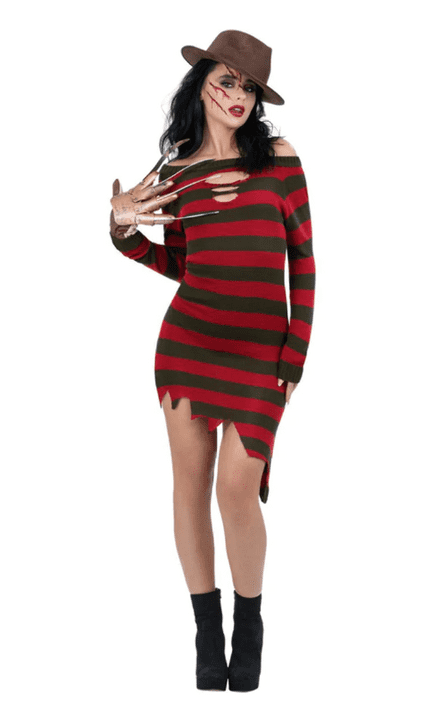 Freddy Krueger Ladies Costume