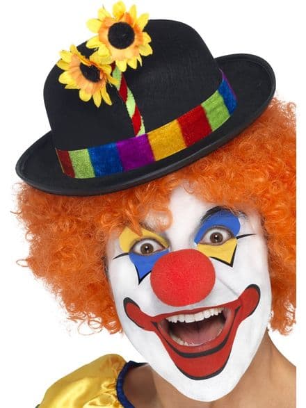 Funny Side Comedy Clown Bowler Hat
