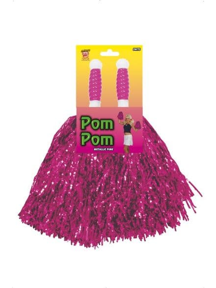 Funny Side Comedy Pink Pom Poms