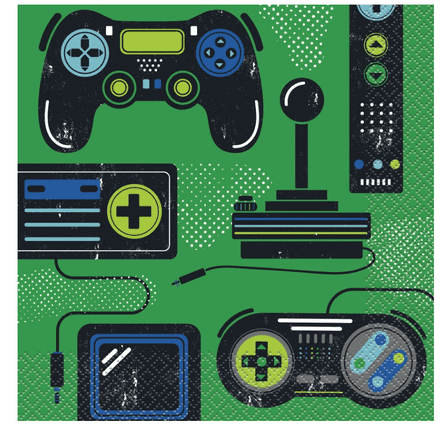 Gamer Paper Party Napkins