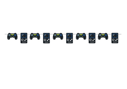 Gamer Pennant Card Banner