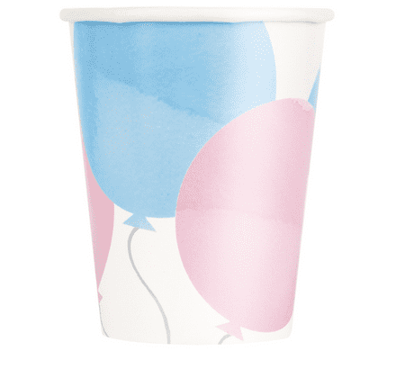 Gender Reveal Theme Paper Party Cups
