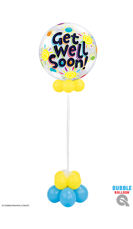 Get Well Soon Premium Bubble Balloon