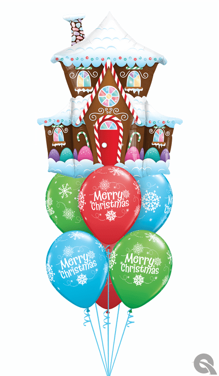 Gingerbread House Double Layer Bouquet