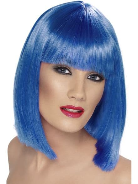 Glam Wig In Blue