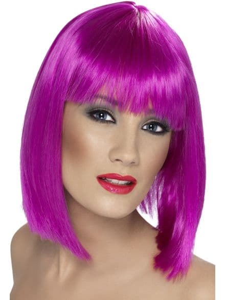 Glam Wig In Purple