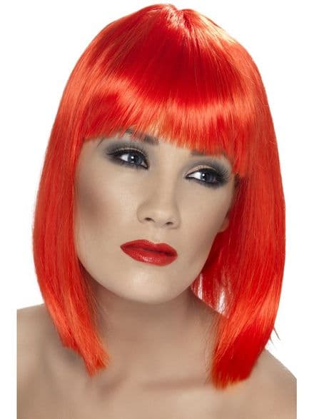 Glam Wig In Red